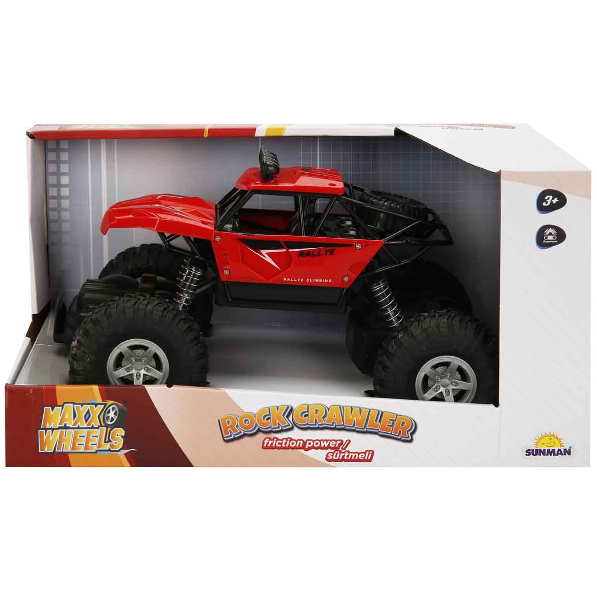 Maxx Wheels Masinuta Off Road Rock Crawler Rosu