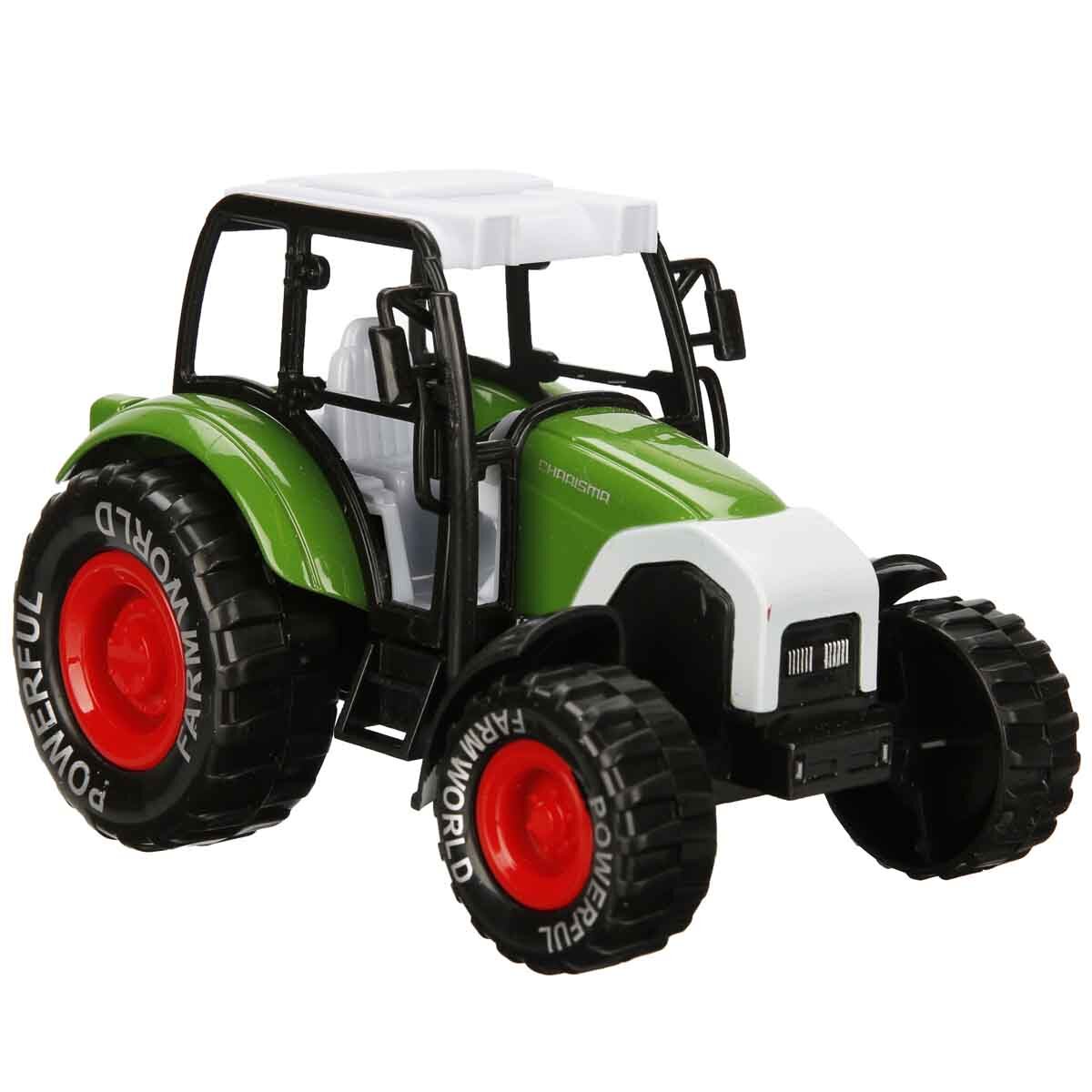Maxx Wheels Tractor de ferma 14 cm Verde