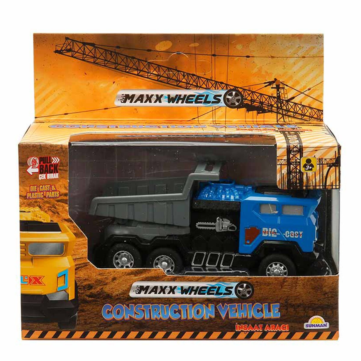 Maxx Wheels Vehicul de constructie cu basculanta Albastru