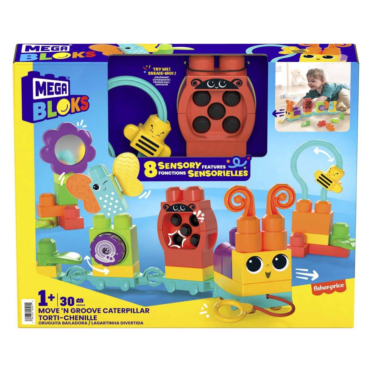 Mega Bloks Set cuburi de constructie 30 piese HKN44