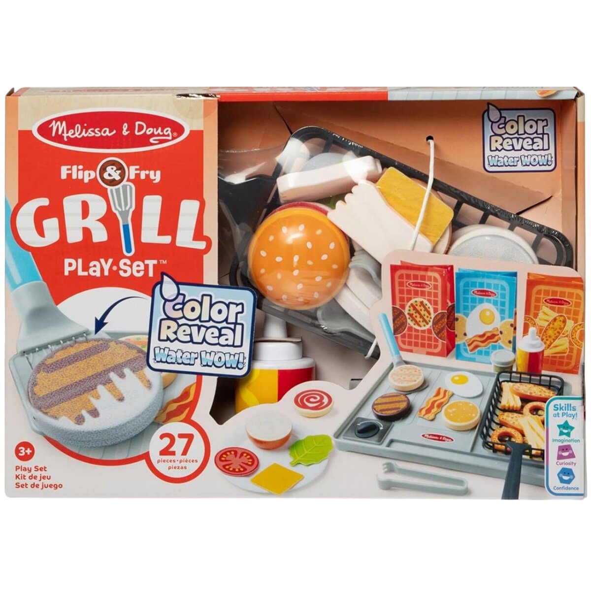 Melissa & Doug Set de joaca Flip And Fry 27 piese 6074893