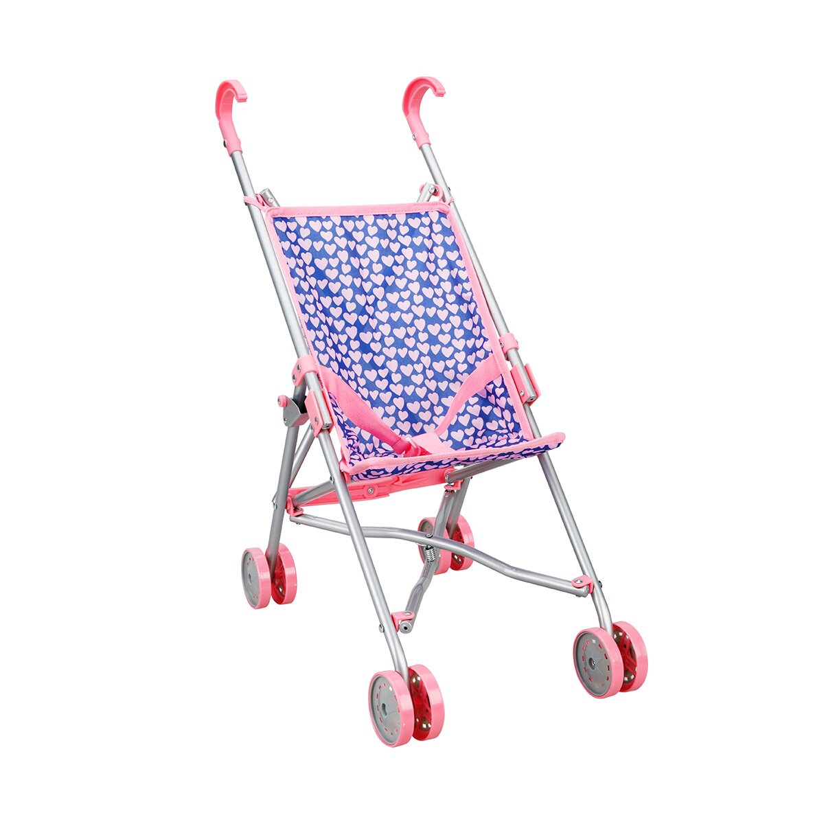 Melobo Carucior pliabil pentru papusi Inimioare