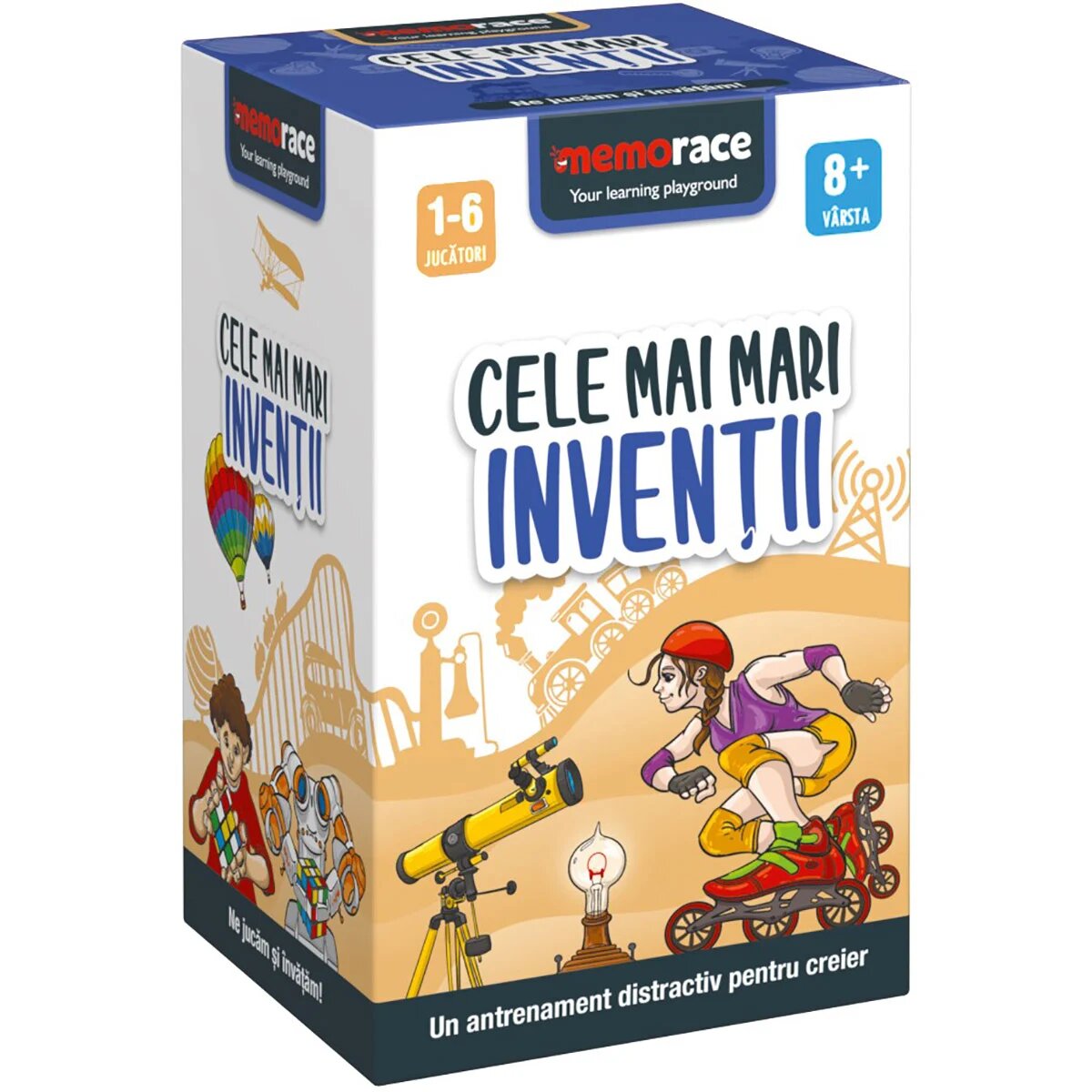 MemoRace Joc educativ Cele mai mari inventii