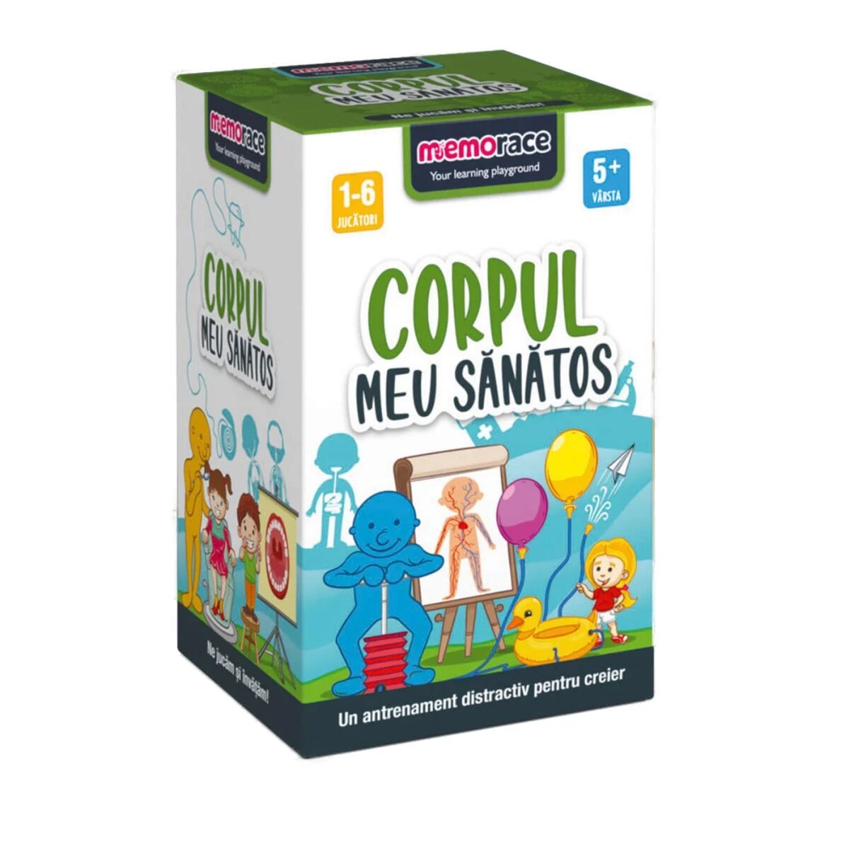 MemoRace Joc educativ Corpul meu sanatos
