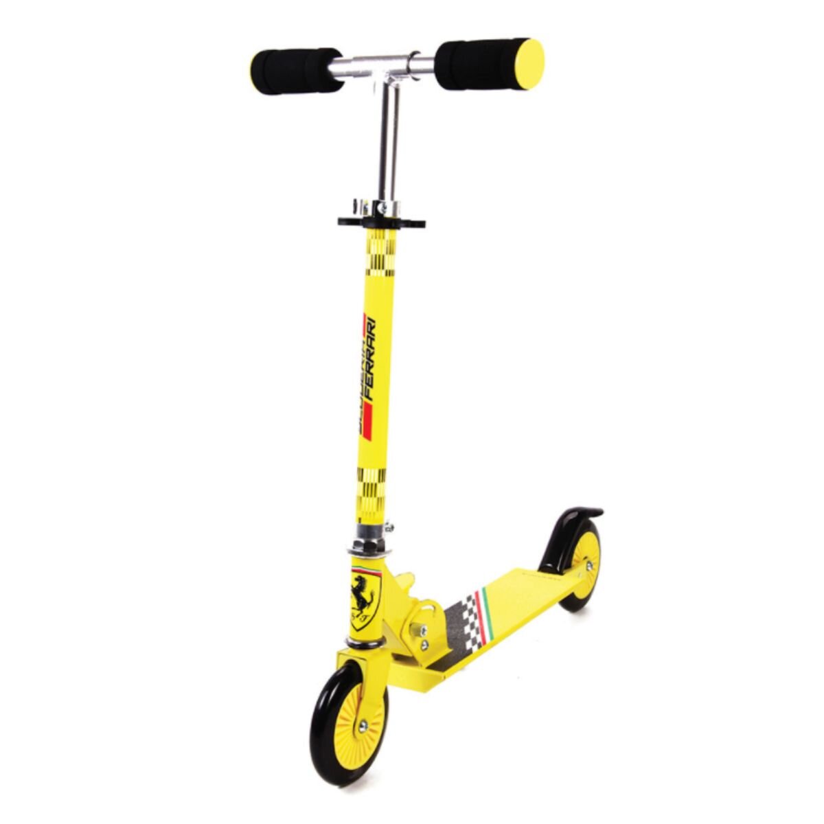 Mesuca Trotineta copii Ferrari Pliabila 120 mm galben