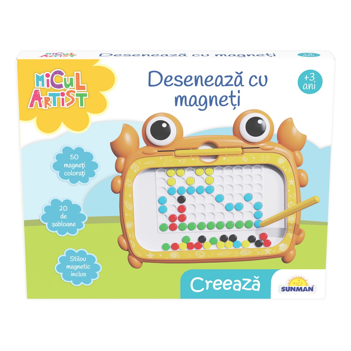 Micul Artist Set de creatie Deseneaza cu magneti