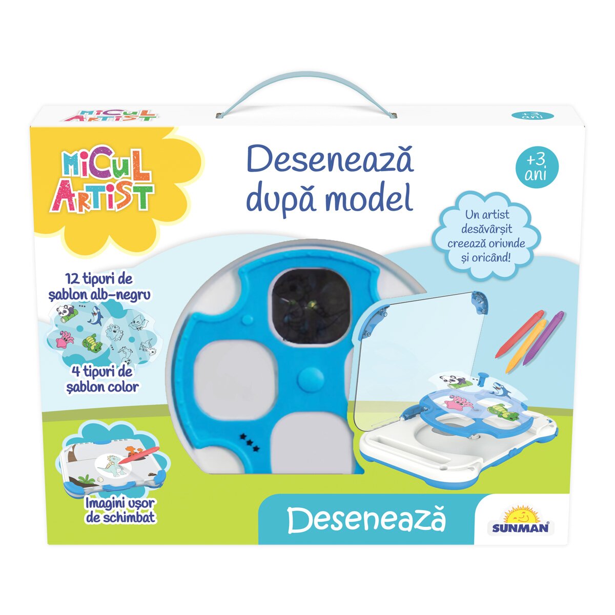 Micul Artist Set de creatie Deseneaza dupa model