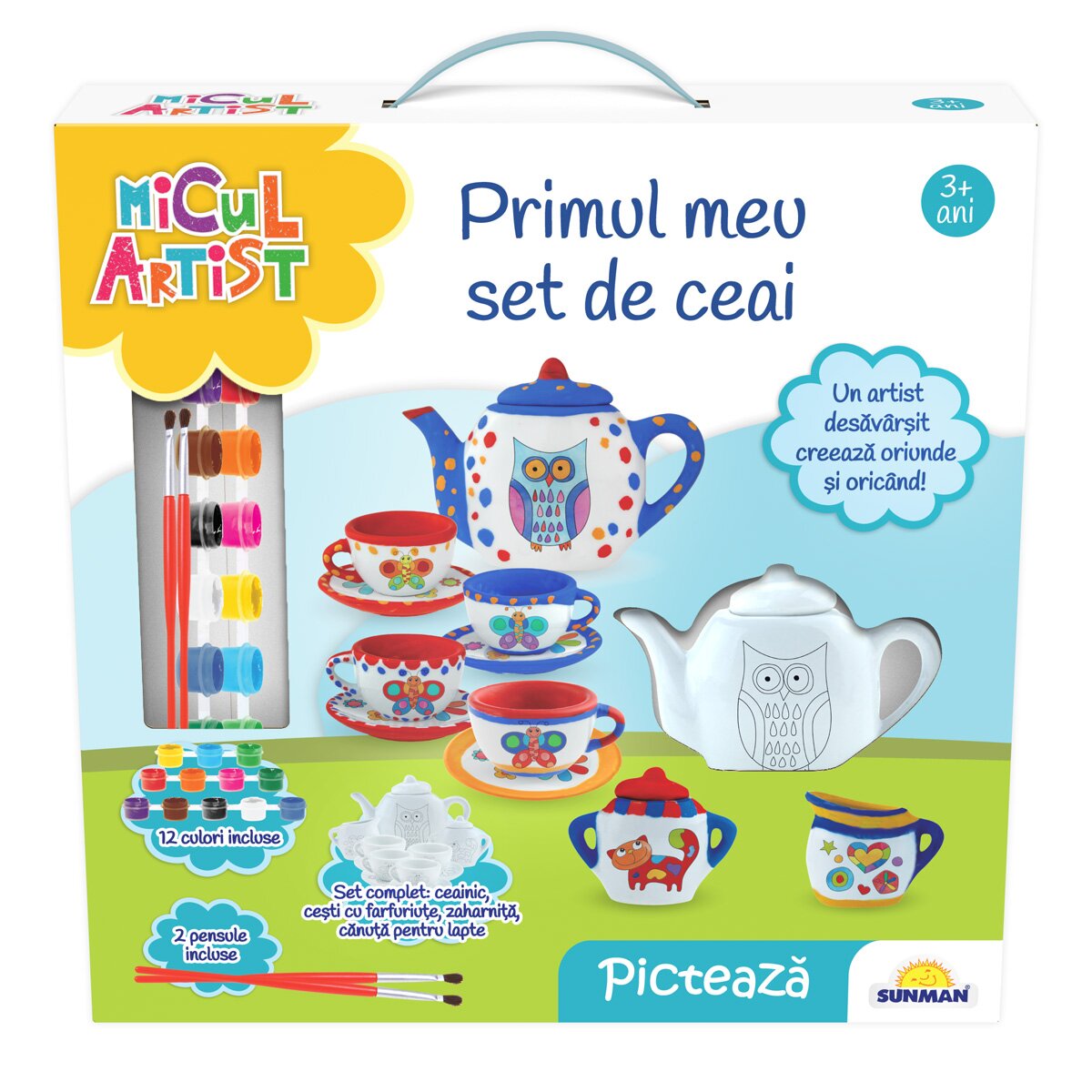 Micul Artist Set de pictura Primul meu set de ceai