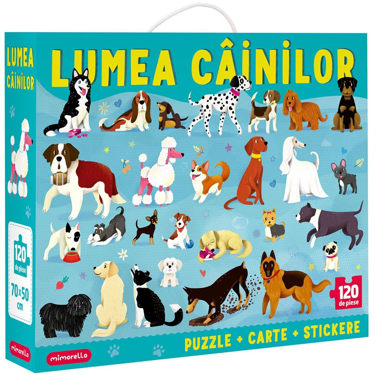 Mimorello Puzzle Lumea Cainilor 120 piese