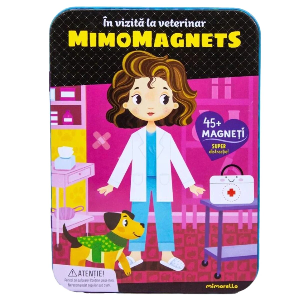Mimorello Set de joaca creativ Mimomagnets In vizita la veterinar