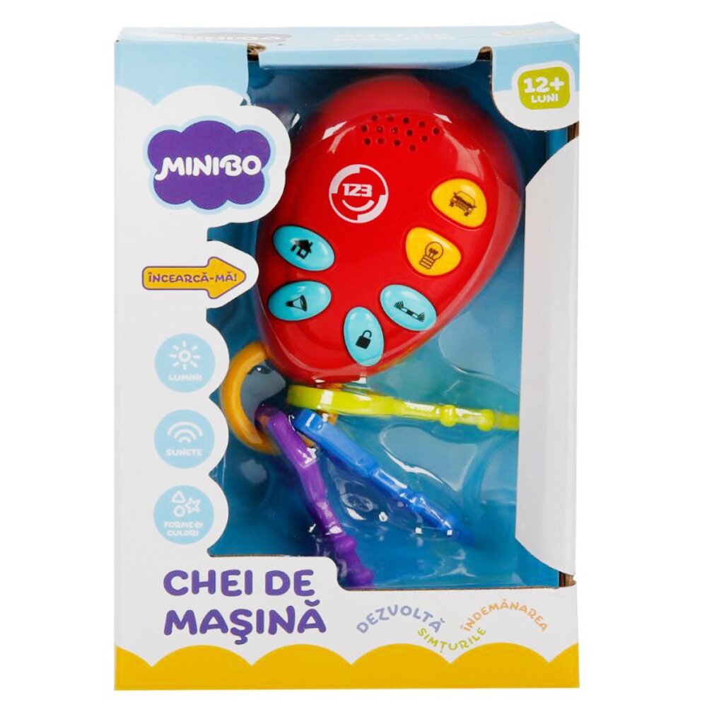 Minibo Jucarie bebelusi Chei de masina