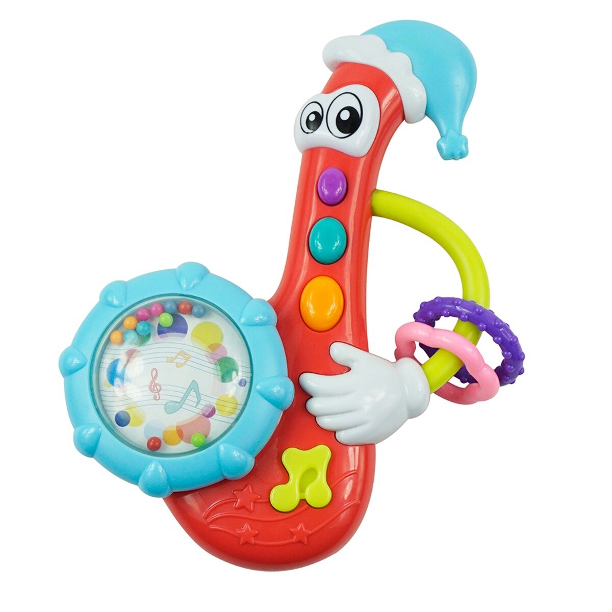 Minibo Jucarie bebelusi Saxofon cu lumini si sunete