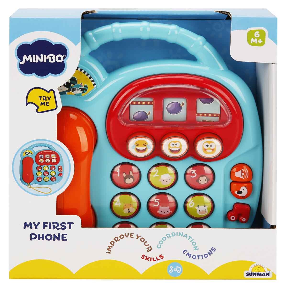 Minibo Jucarie bebelusi Telefon cu activitati