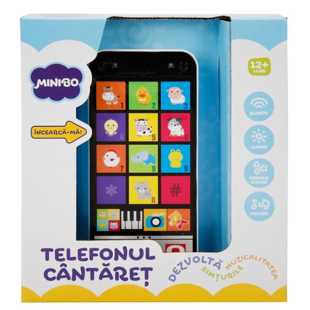 Minibo Jucarie bebelusi Telefonul cantaret