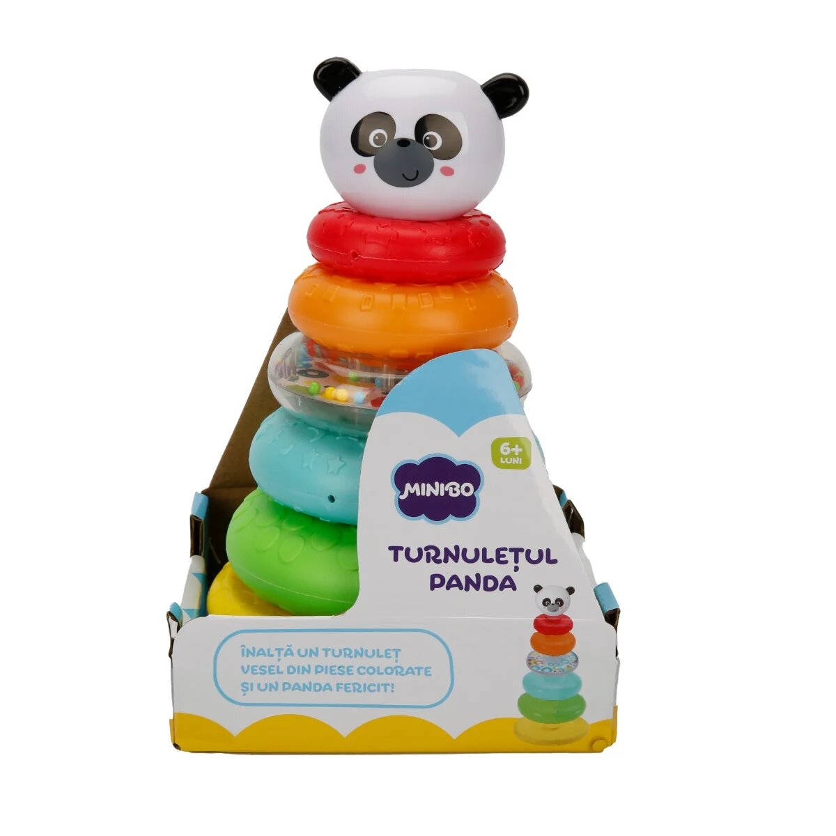 Minibo Jucarie bebelusi Turnuletul Panda
