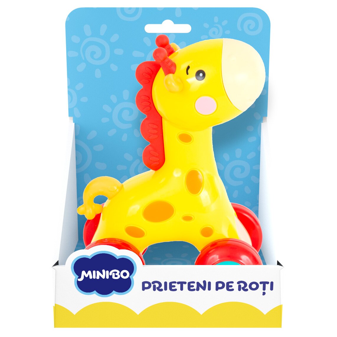 Minibo Prieteni pe roti girafa