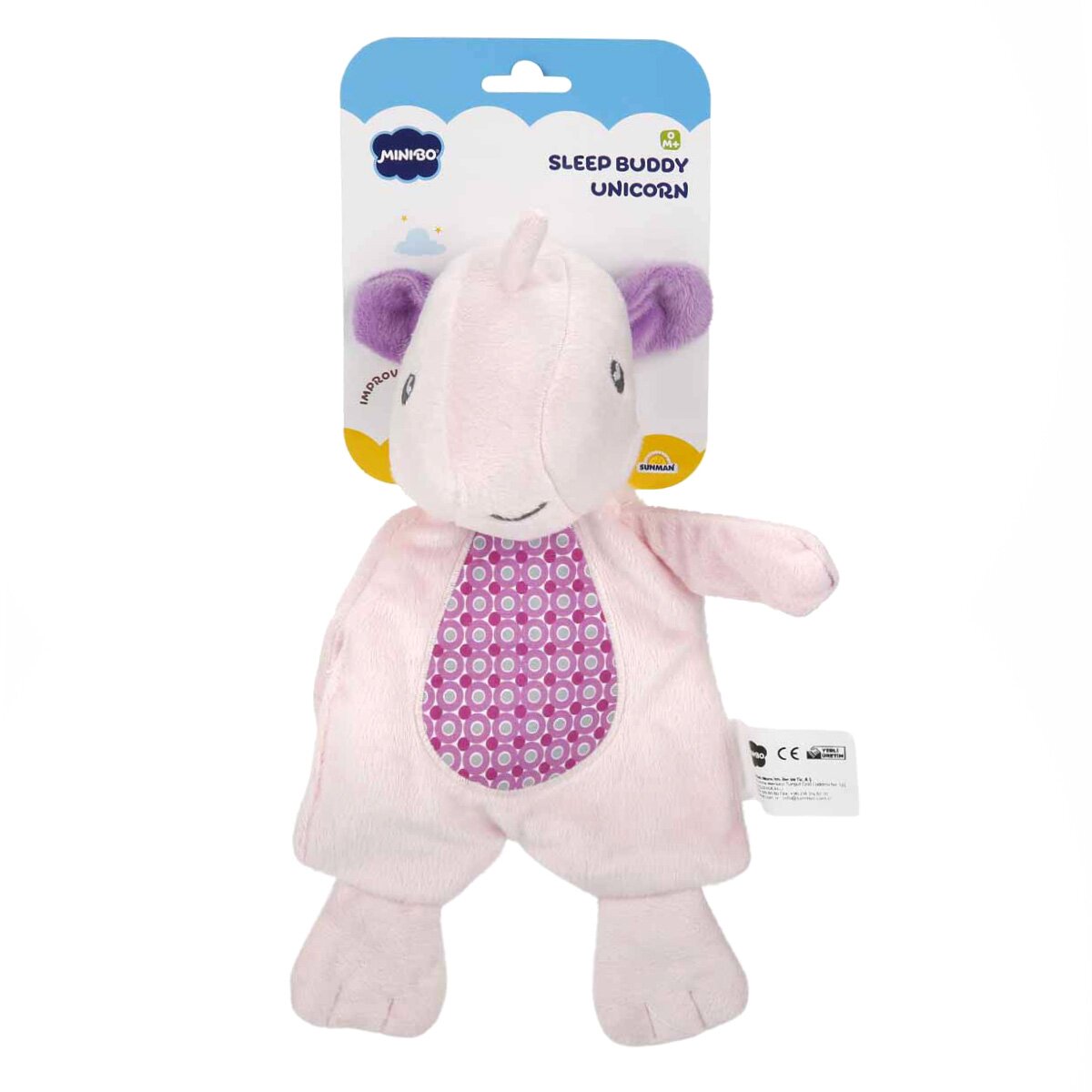 Minibo Prietenul meu de dormit Unicorn