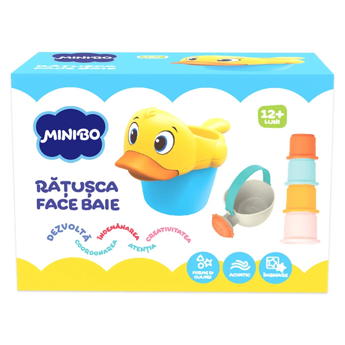 Minibo Ratusca face baie