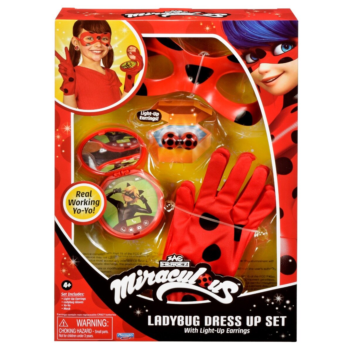 Miraculous Ladybug Set masca cu manusi si accesori Dress Up