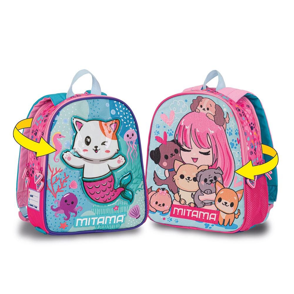 Mitama Ghiozdan 2in1 Spinny Puppycat
