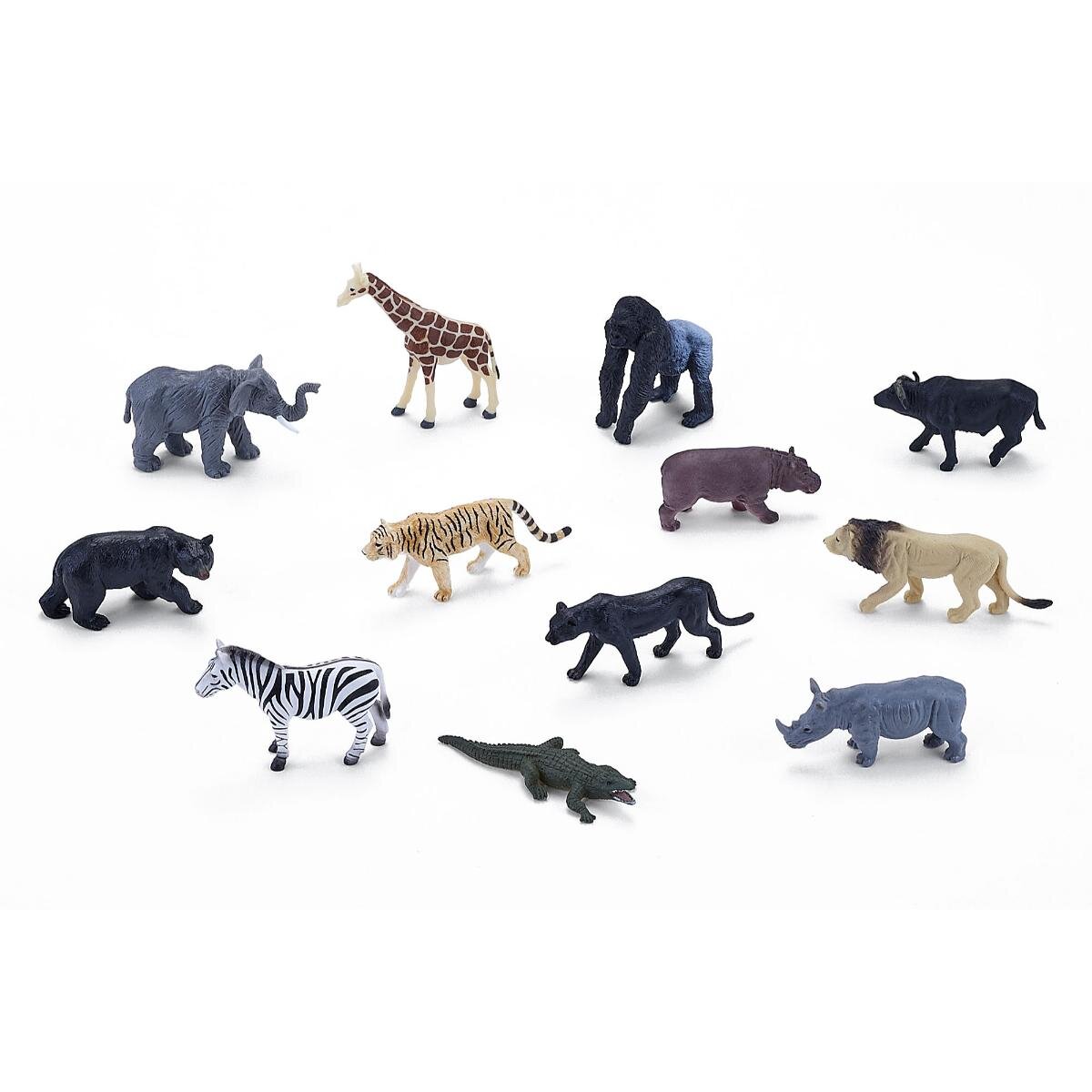Mojo Set 12 mini figurine Animale Salbatice din Africa
