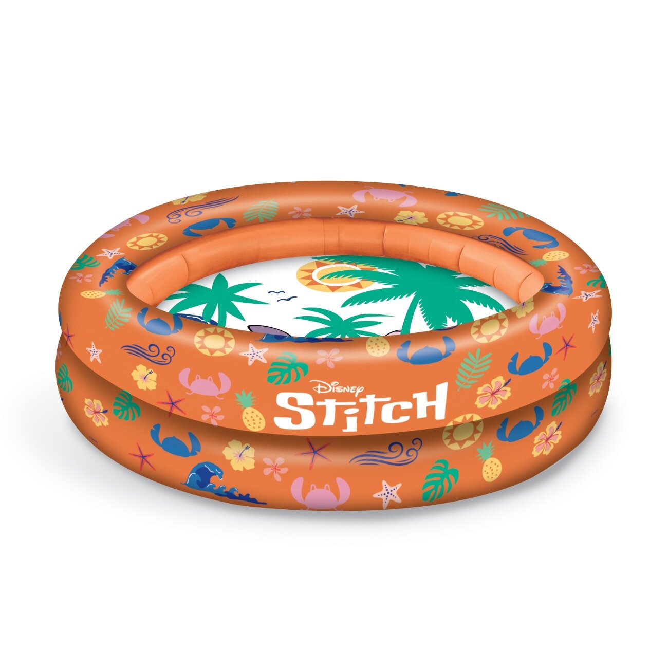 Mondo Piscina gonflabila cu 2 inele Disney Stitch 100 cm