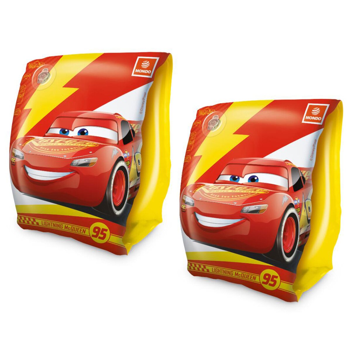 Mondo Set aripioare inot Disney Cars Lightning McQueen 15 x 23 cm