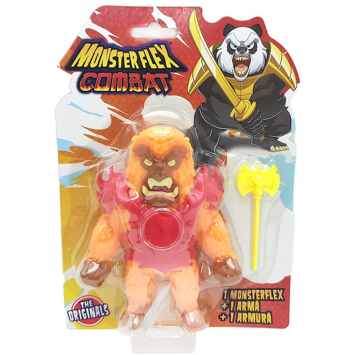 Monster Flex Figurina Combat Monstrulet care se intinde Fire Beast