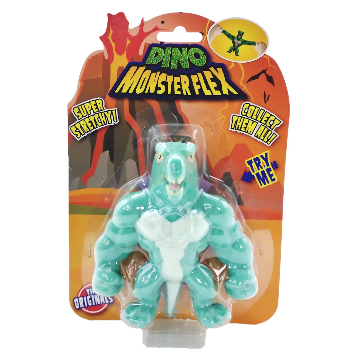 Monster Flex Figurina Dino Monstrulet care se intinde Stegosaur