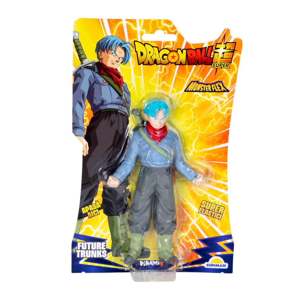 Monster Flex Figurina Dragon Ball Z Super flexibil Future Trunks