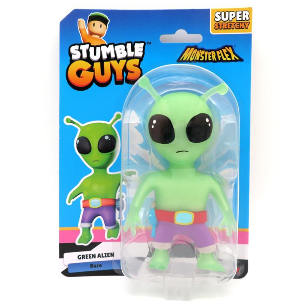 Monster Flex Figurina flexibila Stumble Guys S2 Green Alien