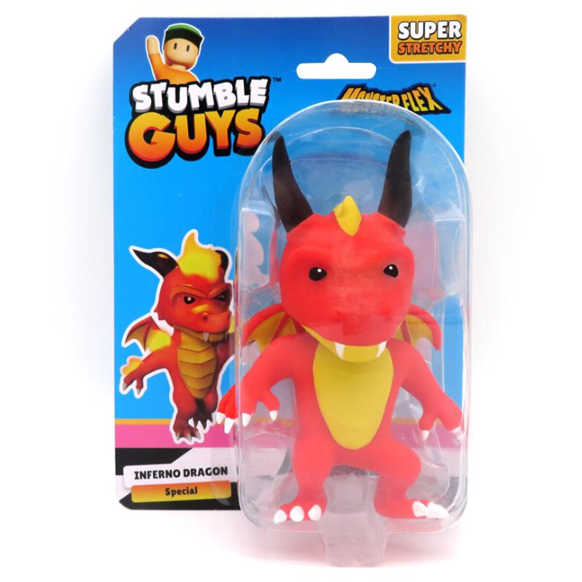 Monster Flex Figurina flexibila Stumble Guys S2 Inferno Dragon