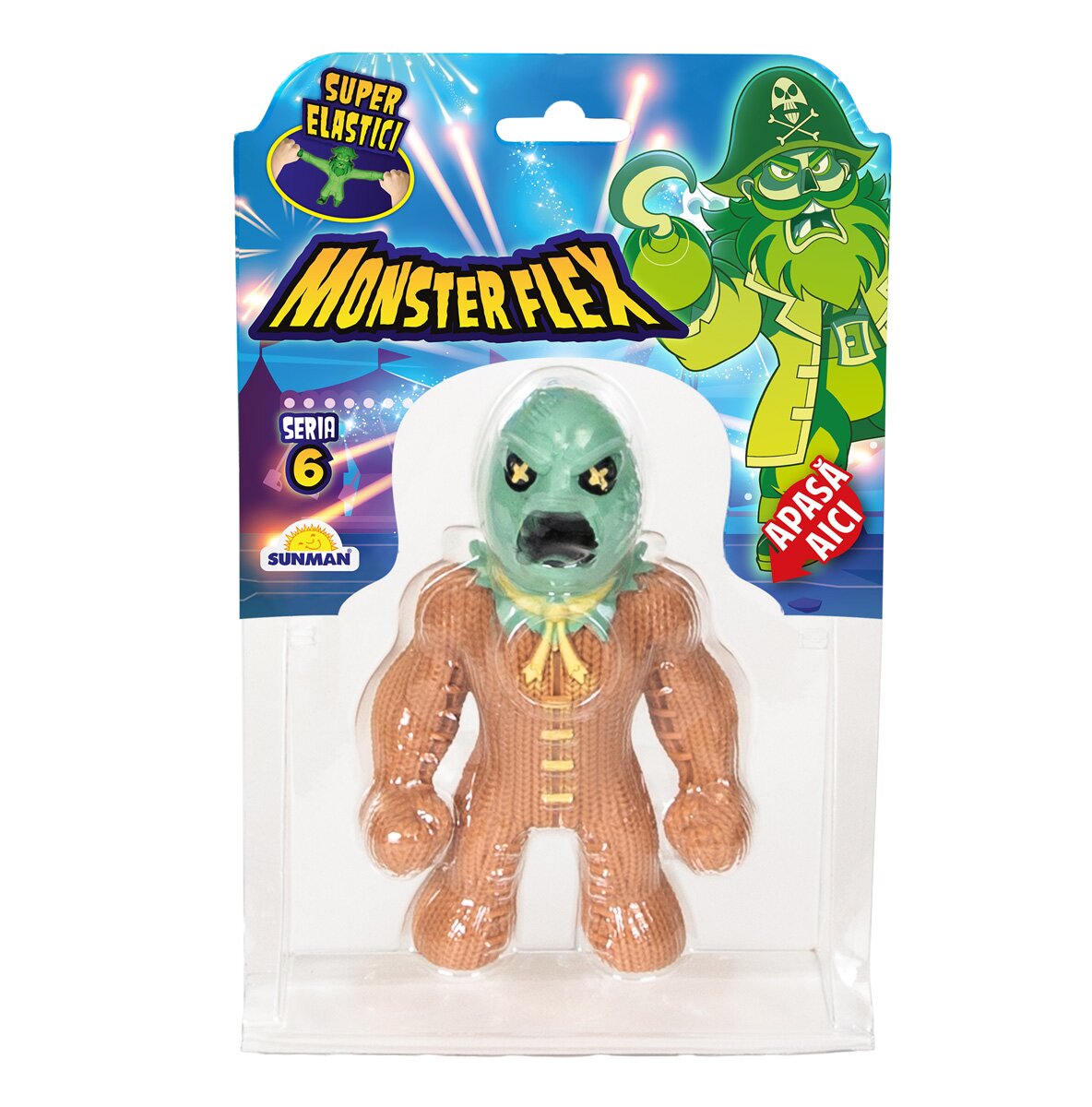 Monster Flex Figurina Monstrulet care se intinde S6 Rag Nightmare