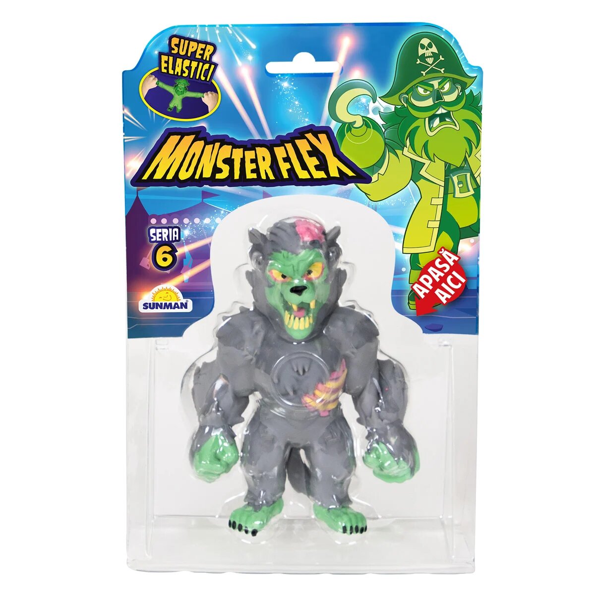 Monster Flex Figurina Monstrulet care se intinde S6 Zombie Werewolf