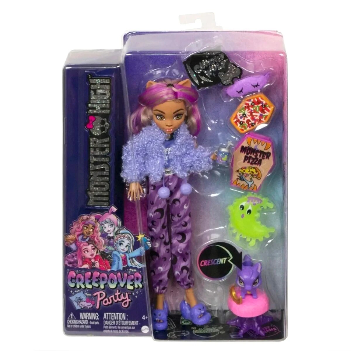 Monster High Papusa Clawdeen Creepover Party HKY67