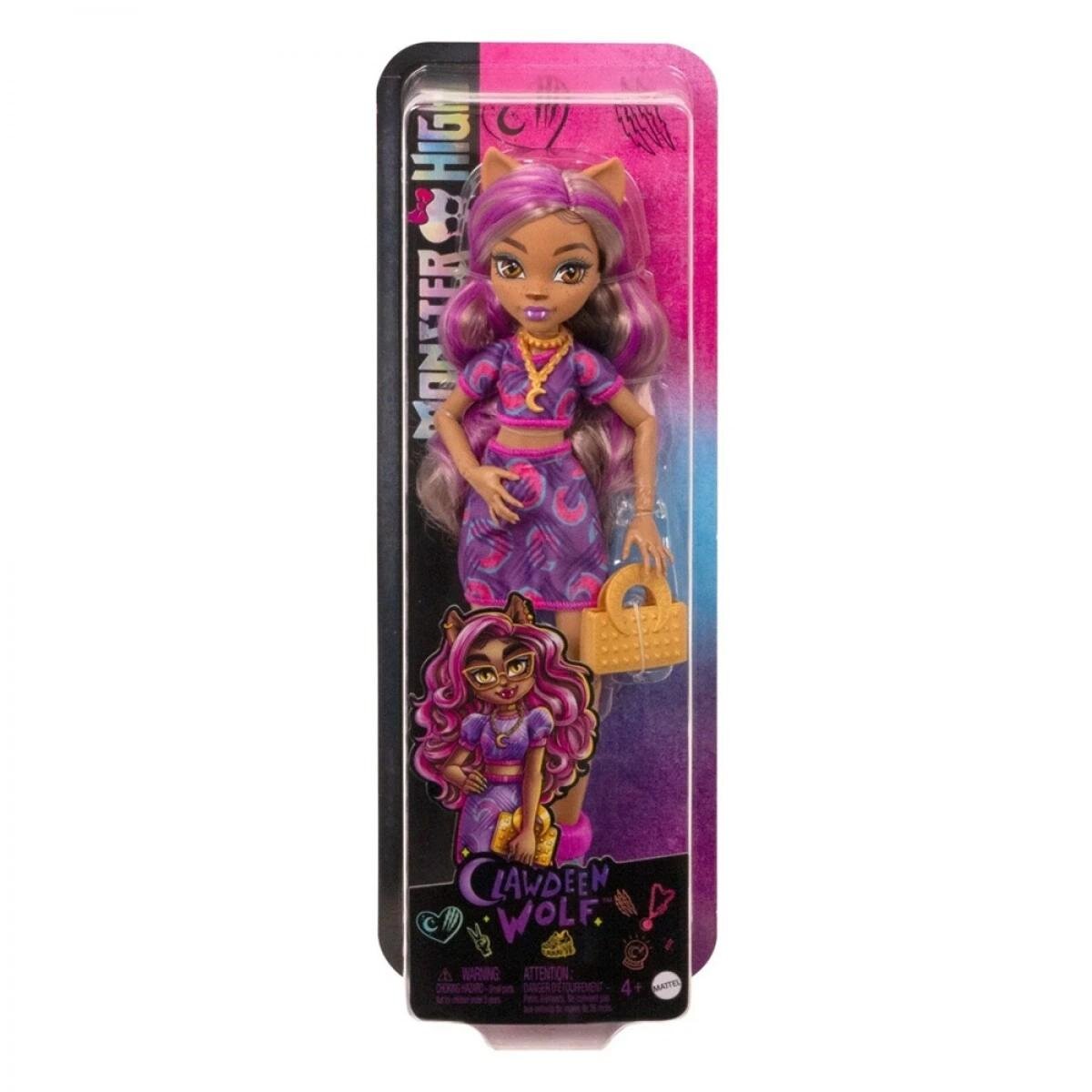 Monster High Papusa cu accesorii Clawdeen Wolf HKY75