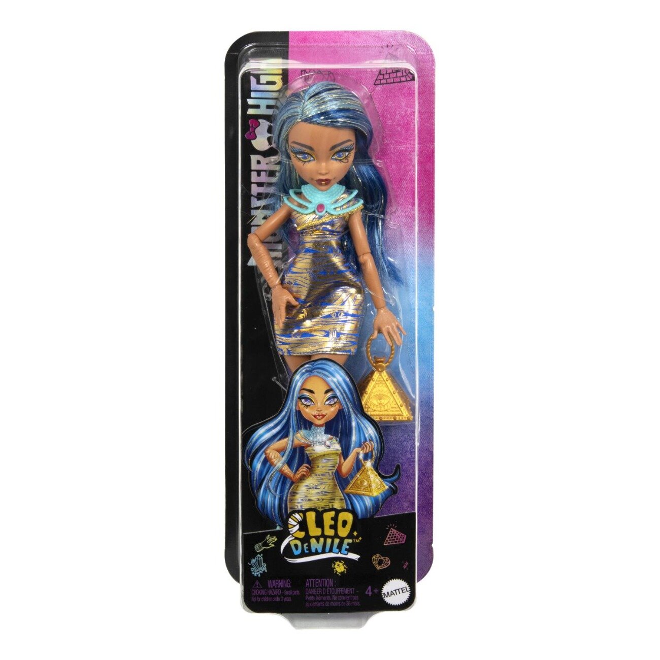 Monster High Papusa cu accesorii Cleo De Nile HXH95