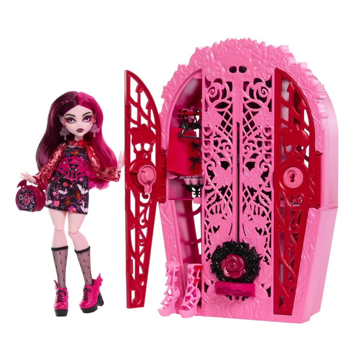 Monster High Papusa Draculara cu accesorii Secret Garden Misteries HYT72