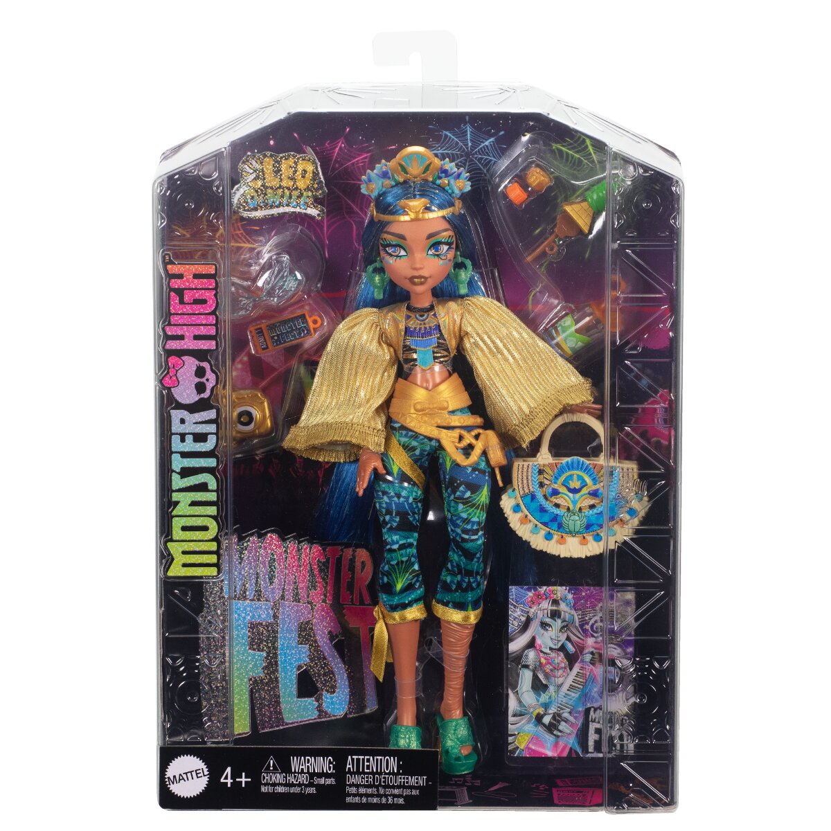 Monster High Papusa Monster Fest Cleo De Nille HXH81
