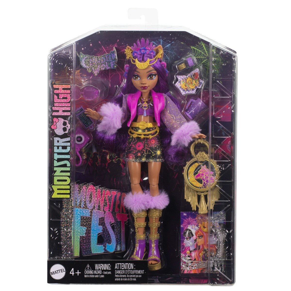 Monster High Papusa Monster Fest Lagoona Clawdeen HXH80