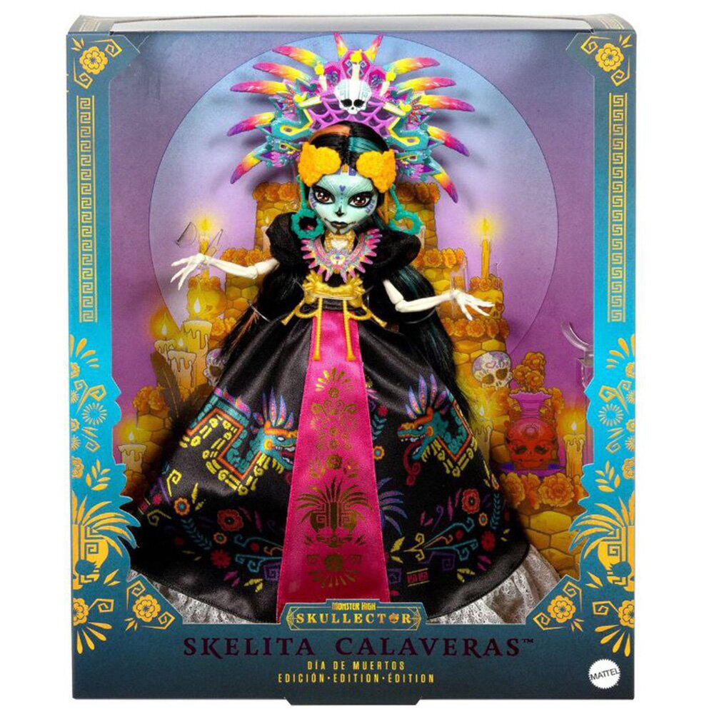 Monster High Papusa Skelita Calaveras Dia De Muertos JDR63