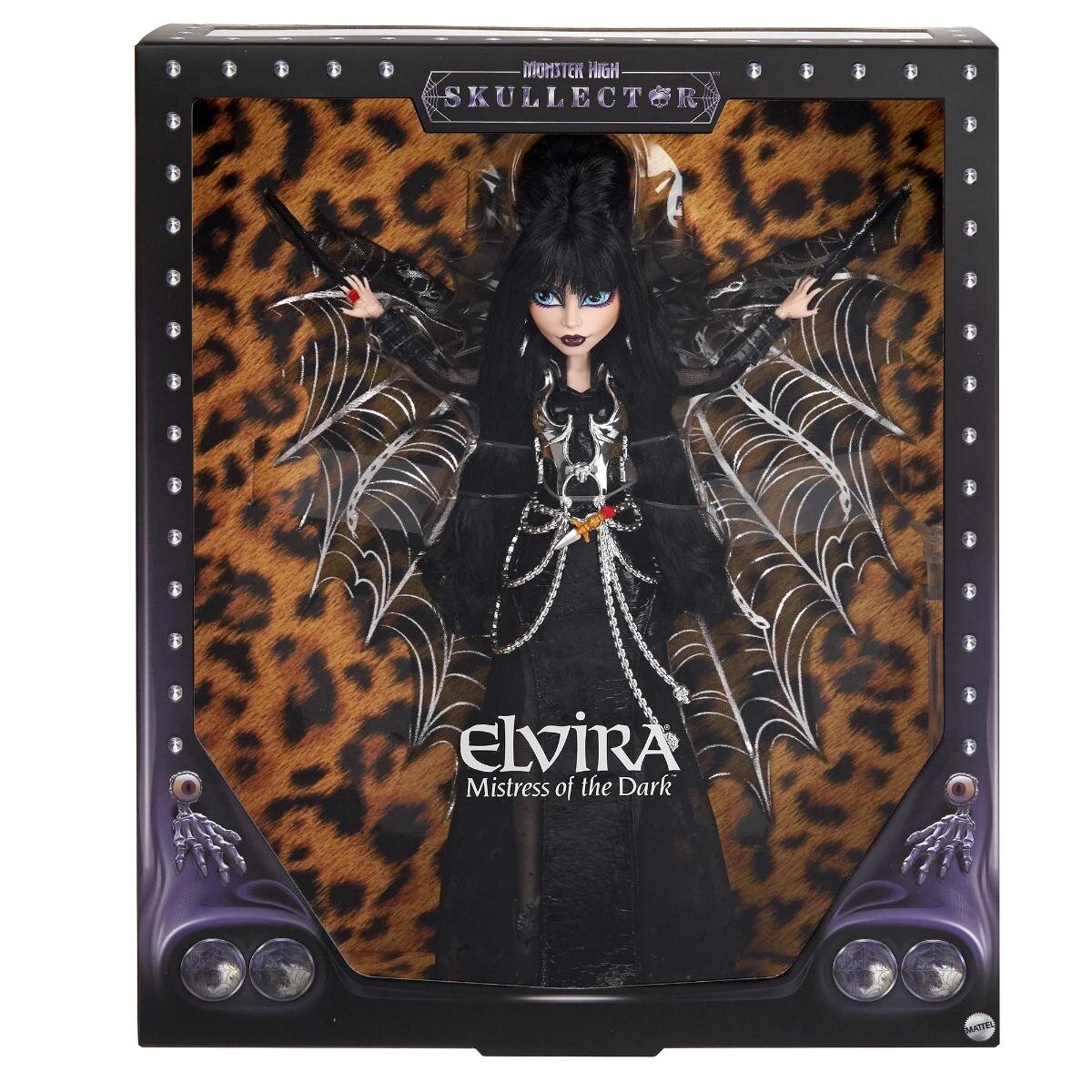 Monster High Papusa Skullector Mistress of the Dark Elvira HYV99
