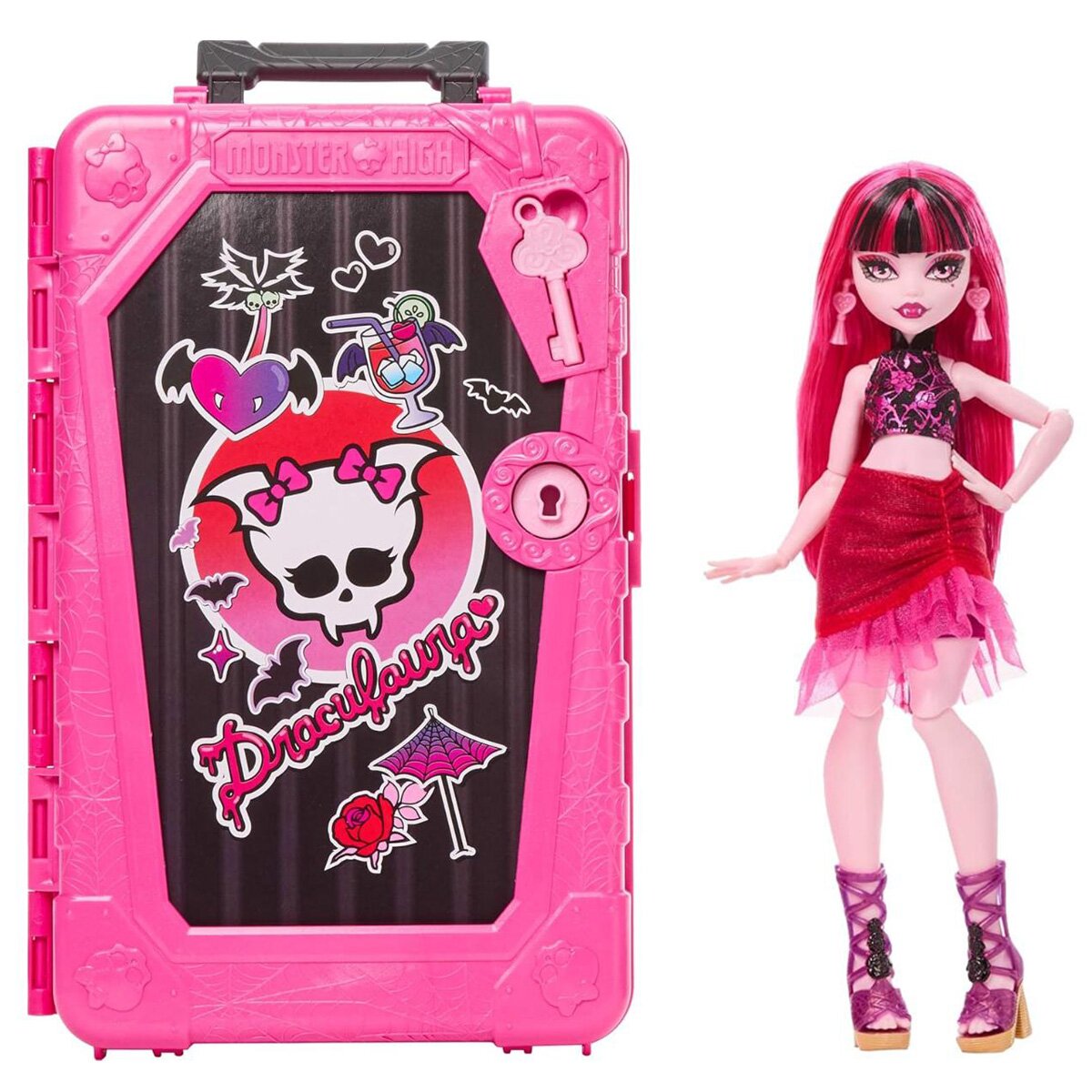 Monster High Papusa Skulltimate Secrets Draculaura JDR50