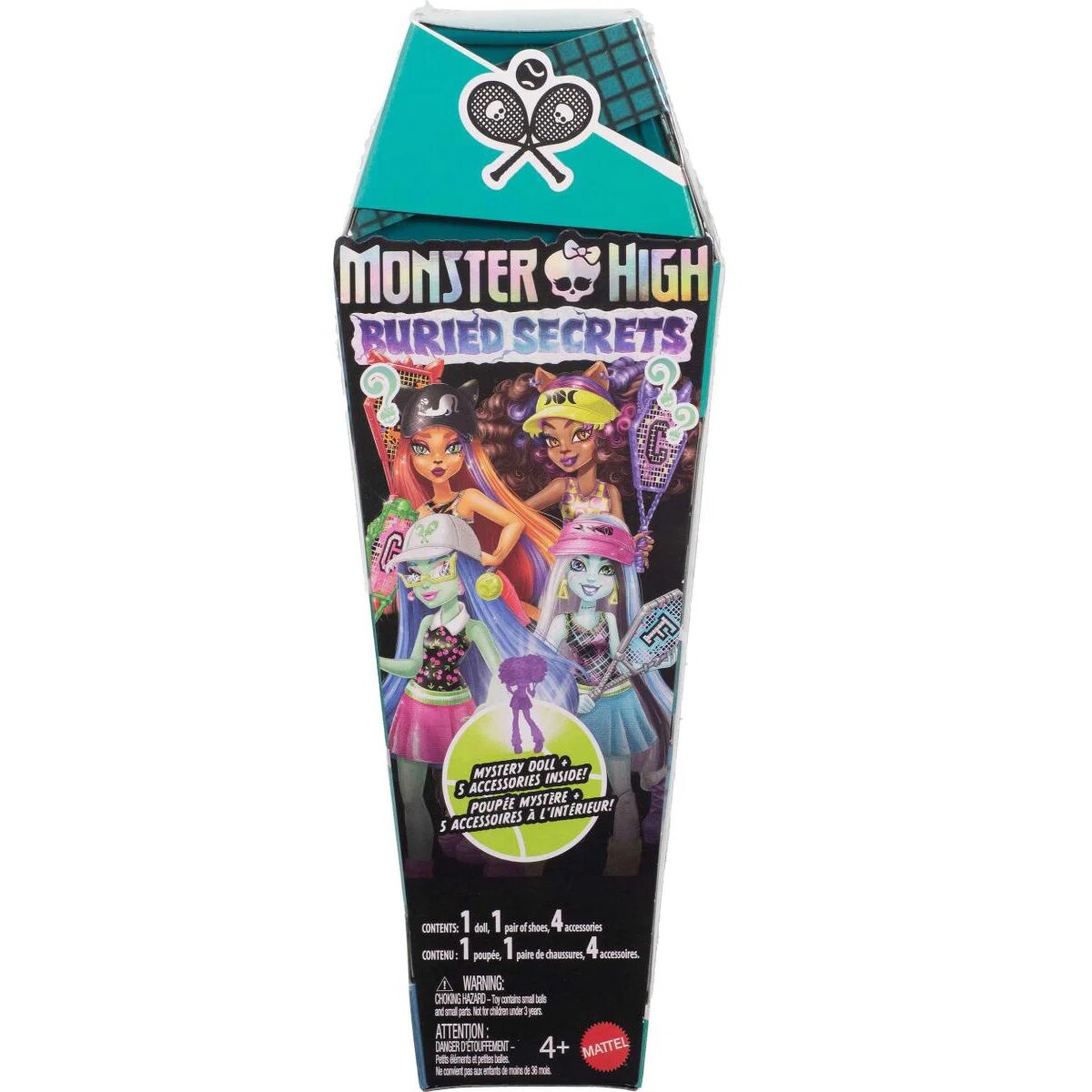 Monster High Papusa surpriza cu 5 accesorii Buried Secrets HYV64
