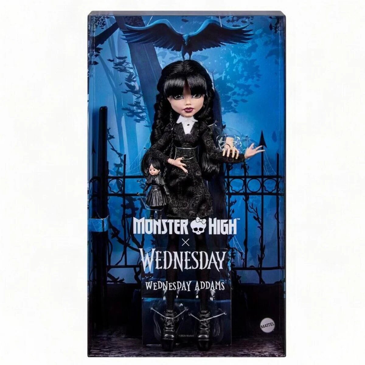 Monster High Papusa Wednesday Addams JNJ91