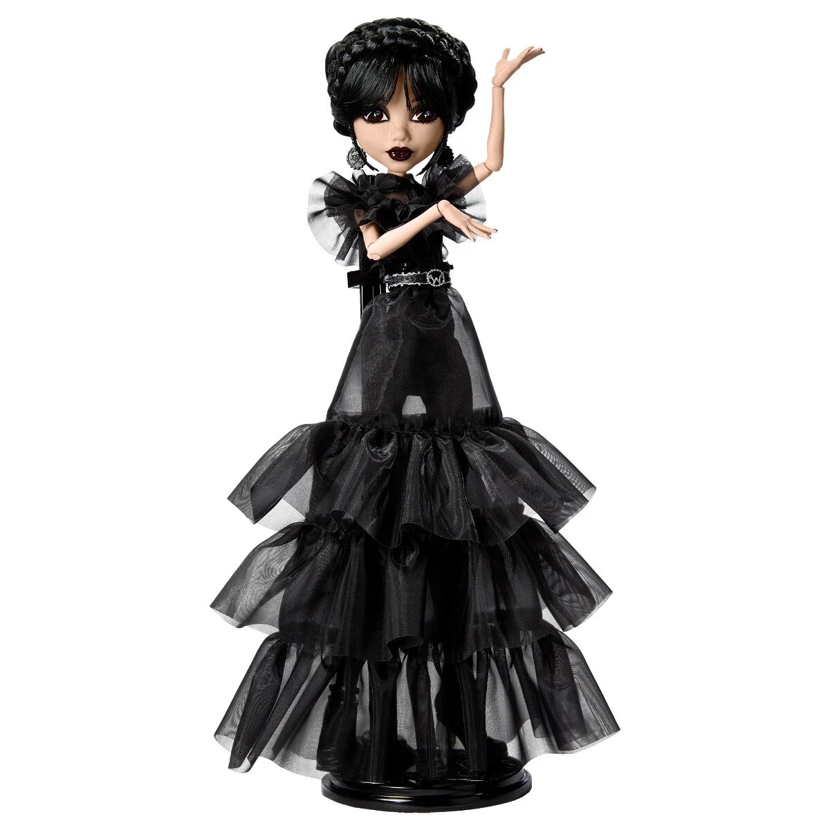 Monster High Papusa Wednesday Raven Dress 33 cm HXJ03