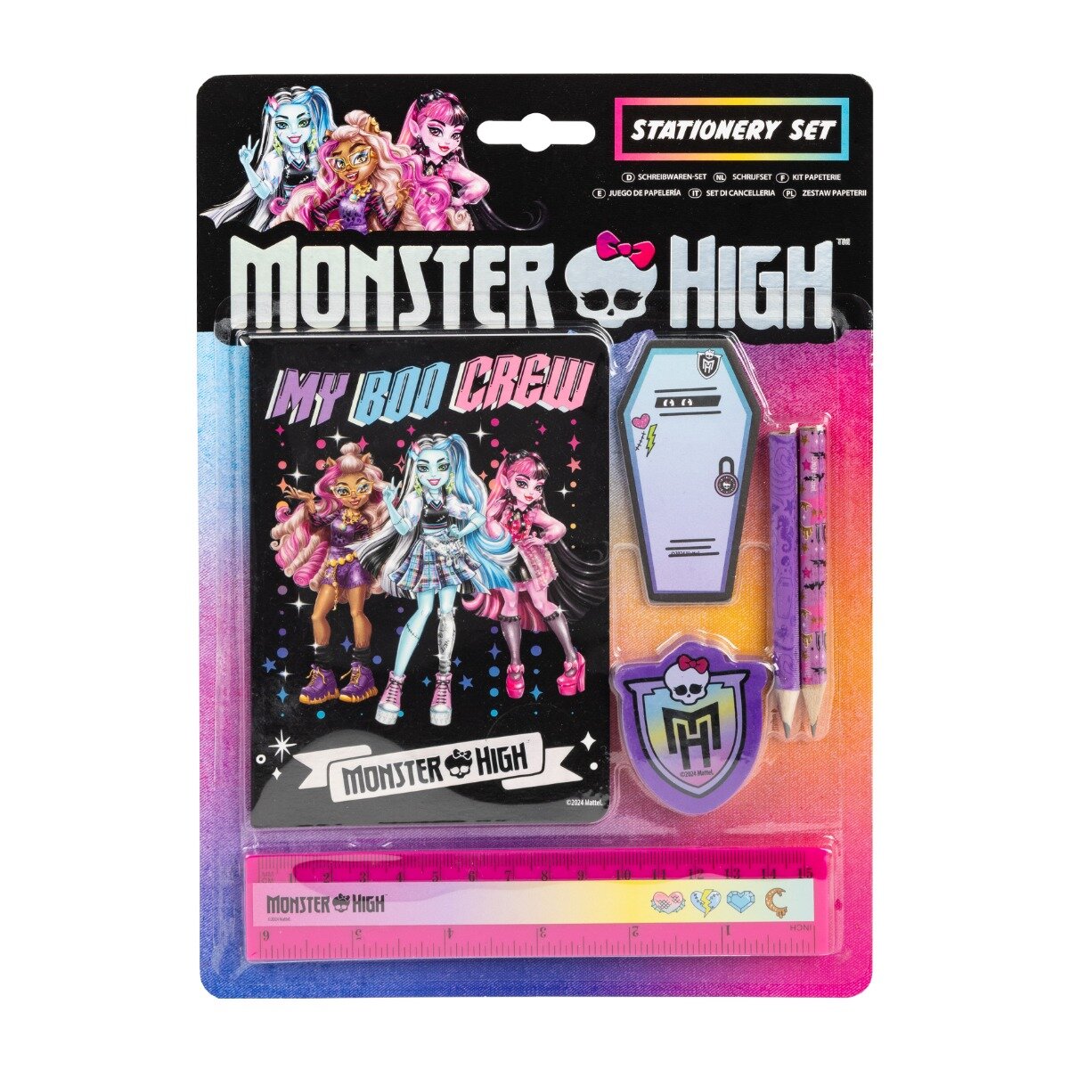 Monster High Set rechizite My Bod Crew