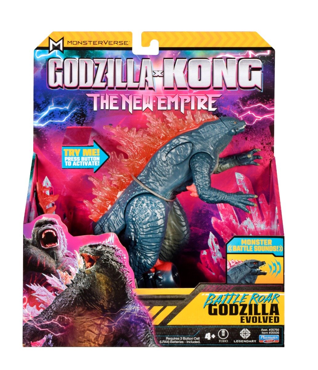 Monsterverse Figurina articulata cu sunete Battle Roar Godzilla Evolved 18 cm
