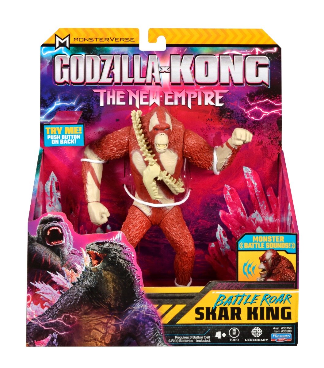 Monsterverse Figurina articulata cu sunete Battle Roar Skar King 18 cm
