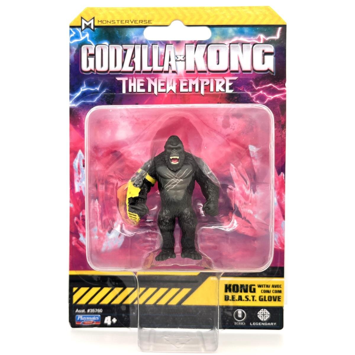 Monsterverse Mini figurina Kong with B.E.A.S.T. Glove 5 cm